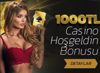 1000 TL casino ho�geldiniz bonusu al�n!