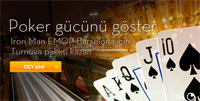 Bets10'DA 8 ADET IRON MAN EMOP BARSELONA öDüL PAKETİ (16.000€) SİZLERİ BEKLİYOR!